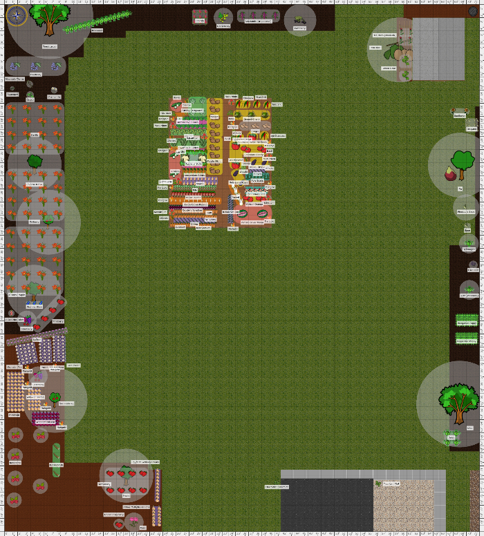 Garden Plan 2023 Paul's Garden