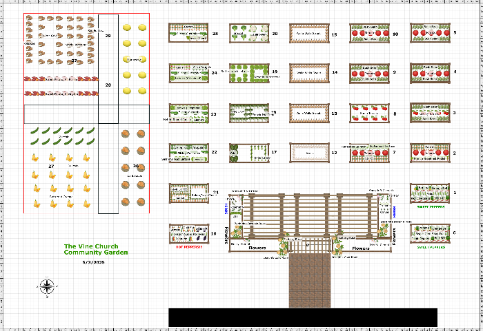 Garden Plan - 2026: Community Garden 2026