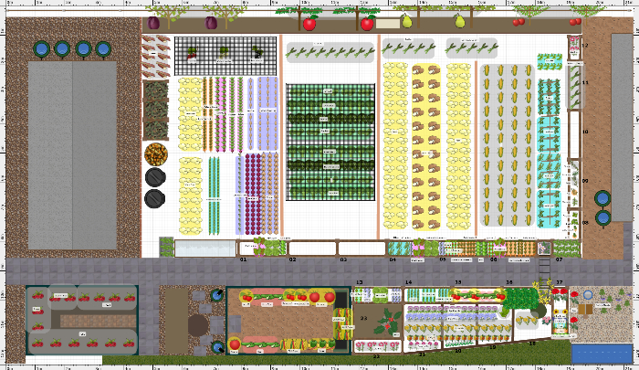Garden Plan - 2025: Trevors Plot