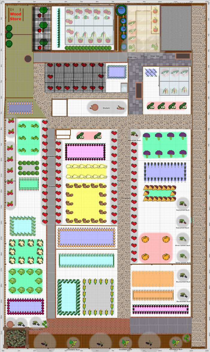 Garden Plan - 2014: wath allotment