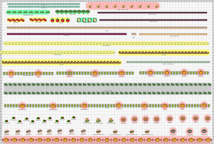 Garden Plan - 2015: spring