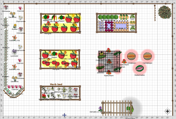 Garden Plan - 2016: Spring Vegies