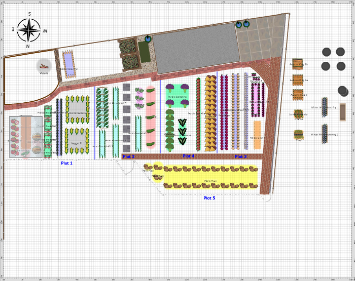 Garden Plan - 2017: Shaft Plot