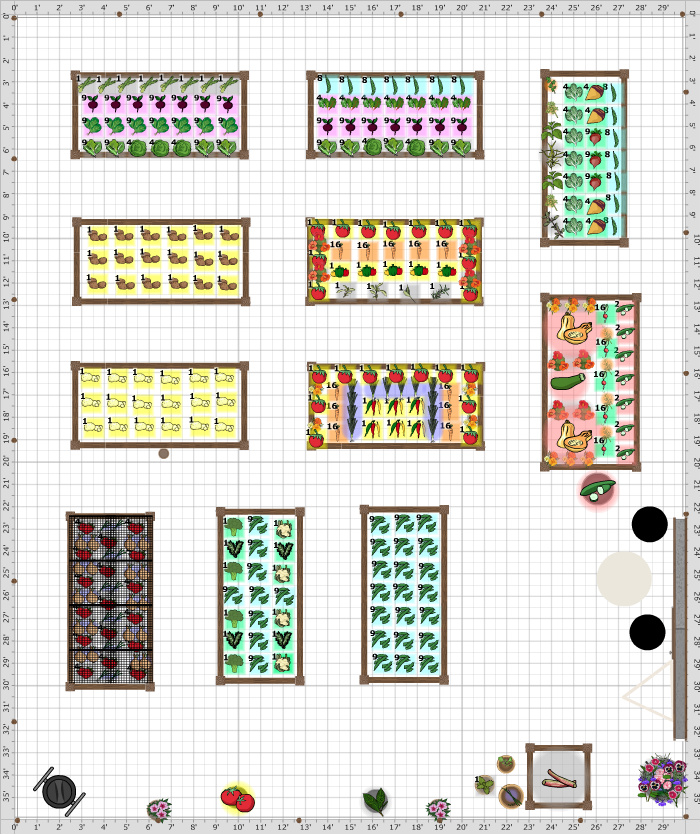 Garden Plan - 2017: Vegetable Garden