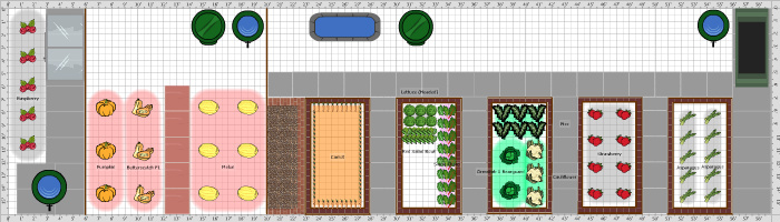Garden Plan - 2017: Spring Grove Allotment
