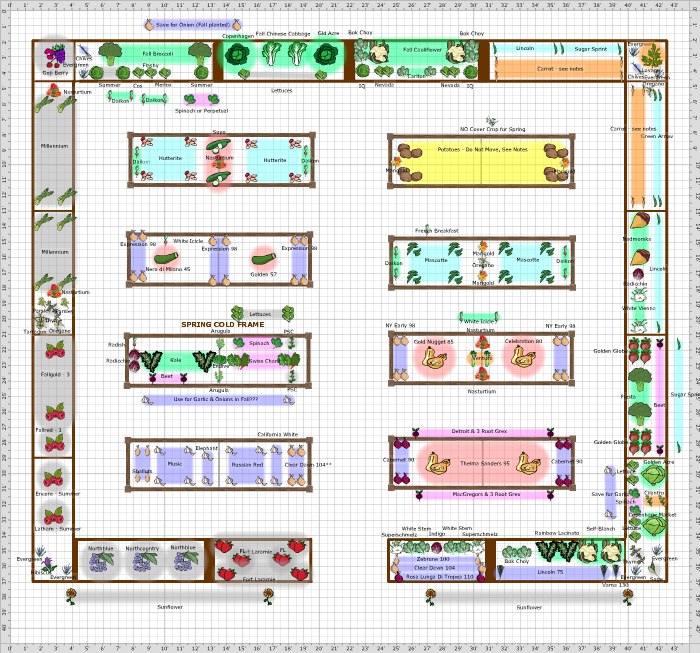 Garden Plan - Outdoor Garden