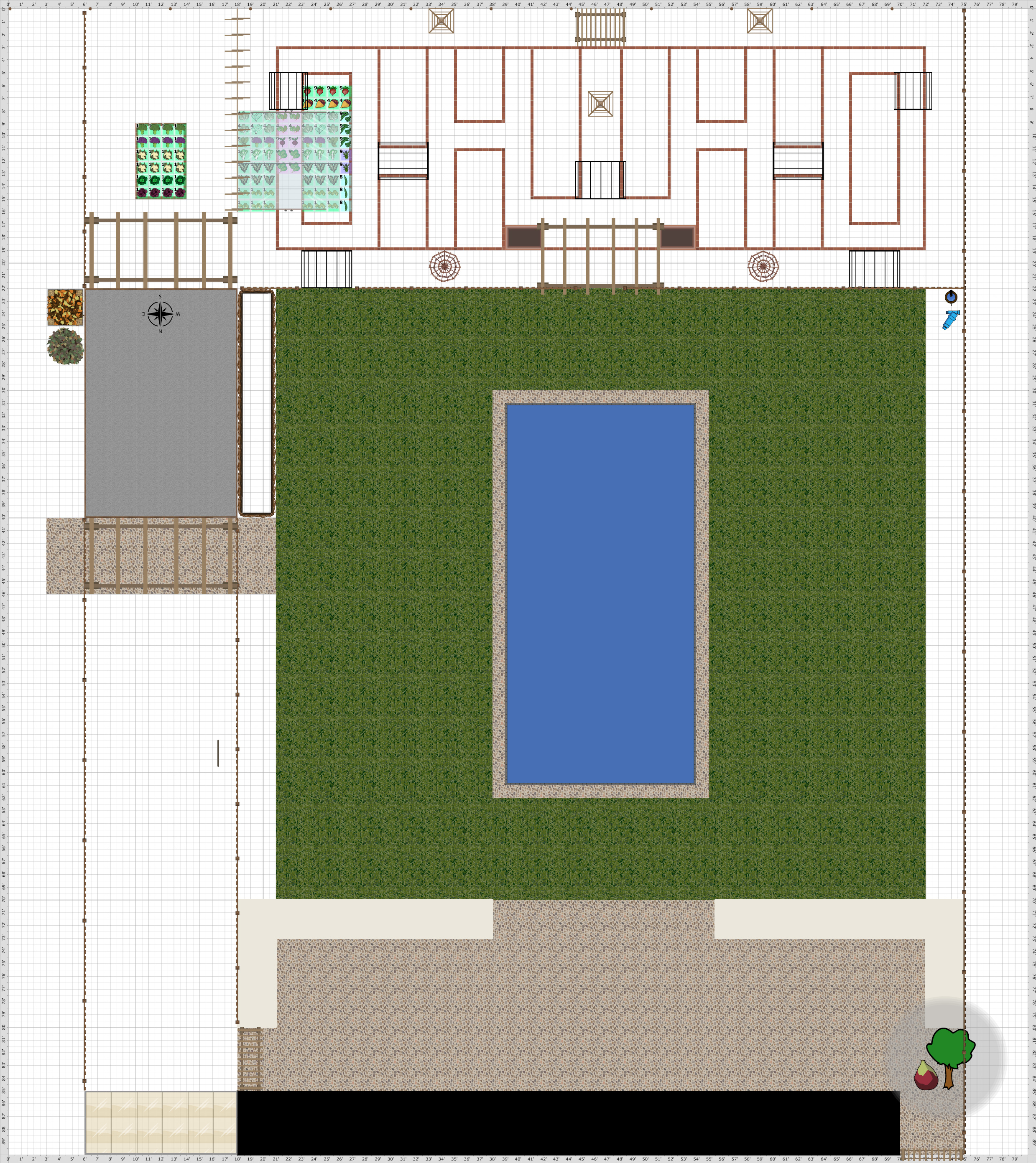 Garden Plan Winter Zone 7a