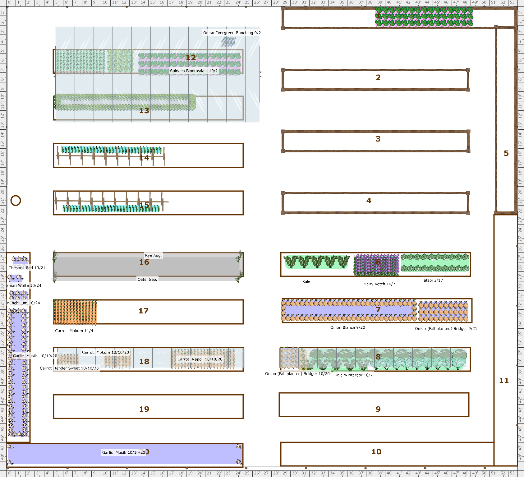 Garden Plan 2020 KRESS FARMRestored