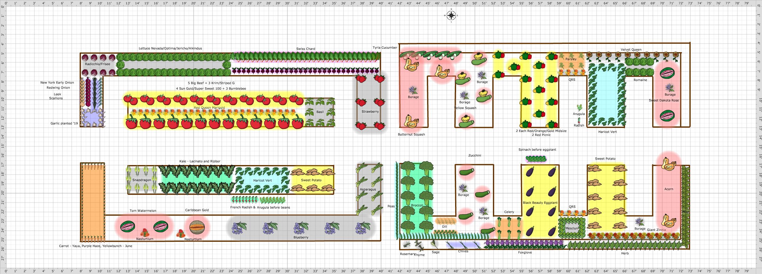 Garden Plan 2020 Casale