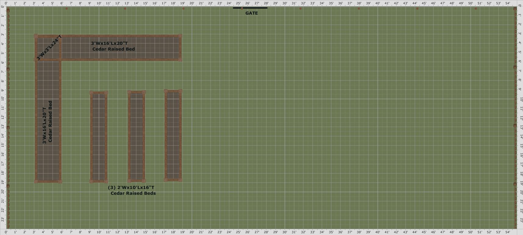 Garden Plan - 2020: Lucrezia #2