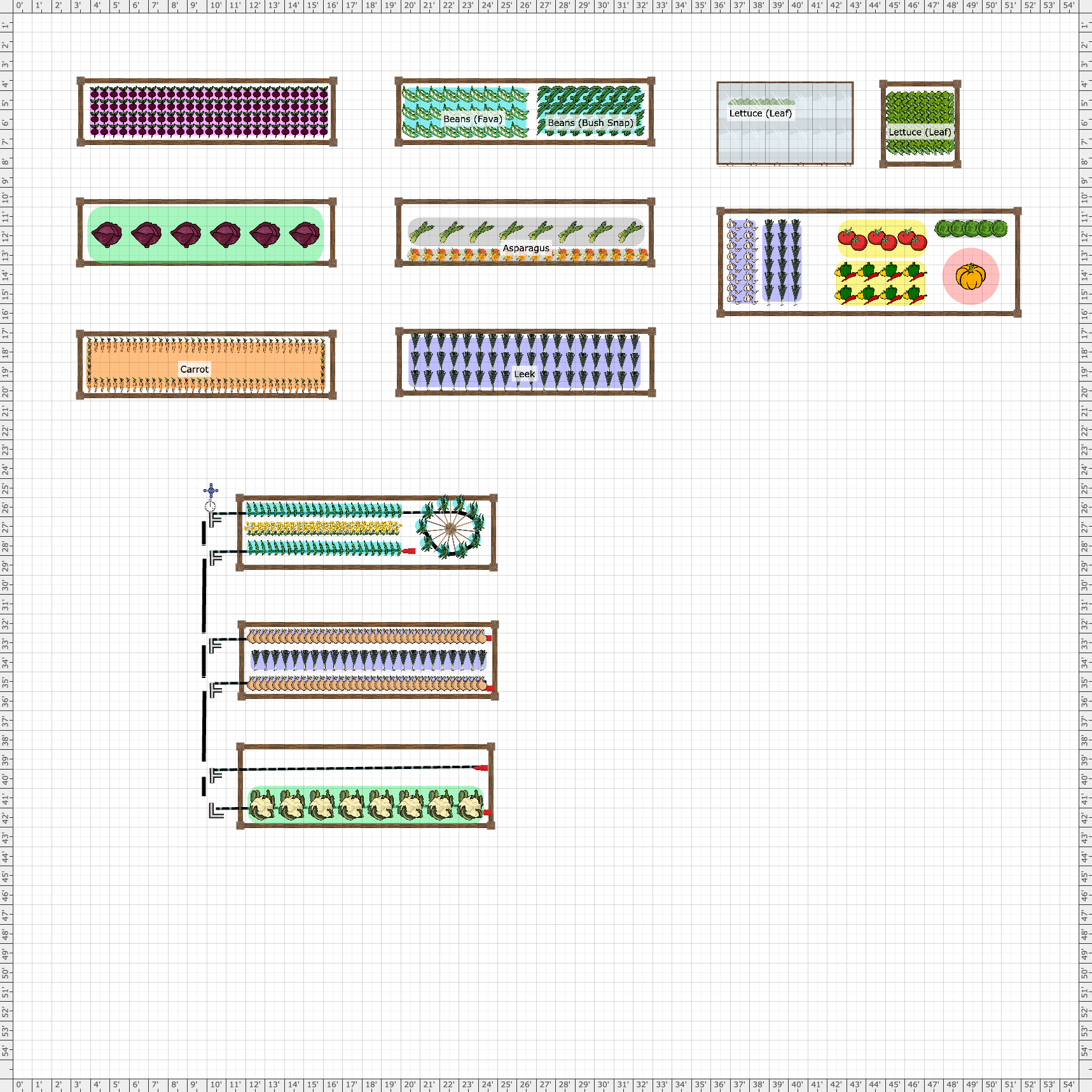 Garden Plan - 2020: Vegetable Garden