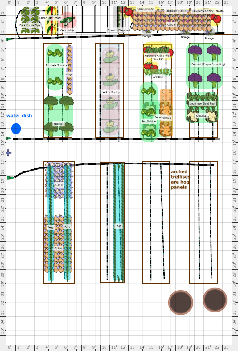 Garden Plan 2021 Rosamond Victory Garden
