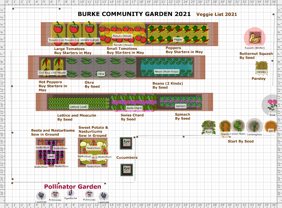 Garden Plan - 2021: Burke 2021 (Latest)