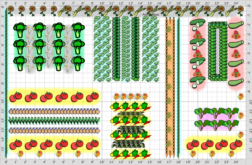 Garden Plan - 2012: Vegetable Garden