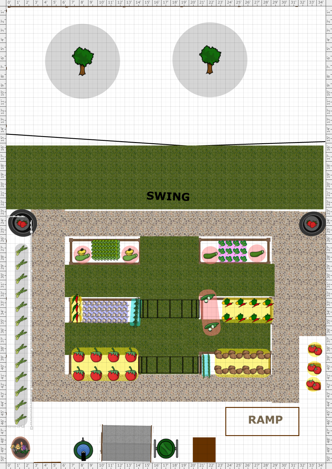 Garden Plan - 2023: Tammy 2023 Garden Plan