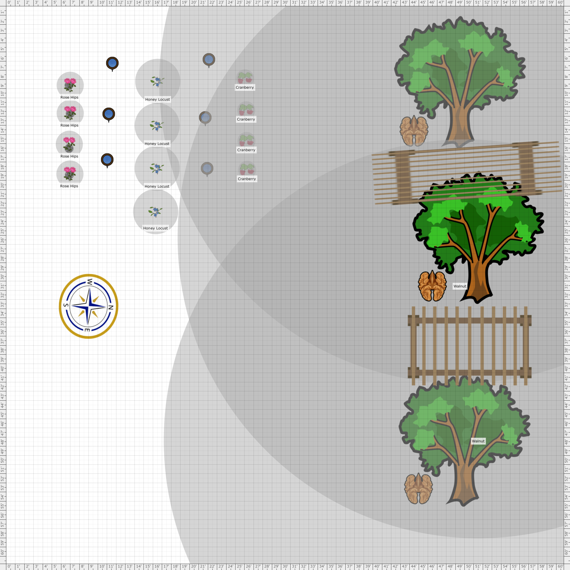 Garden Plan Jenkins fruit garden