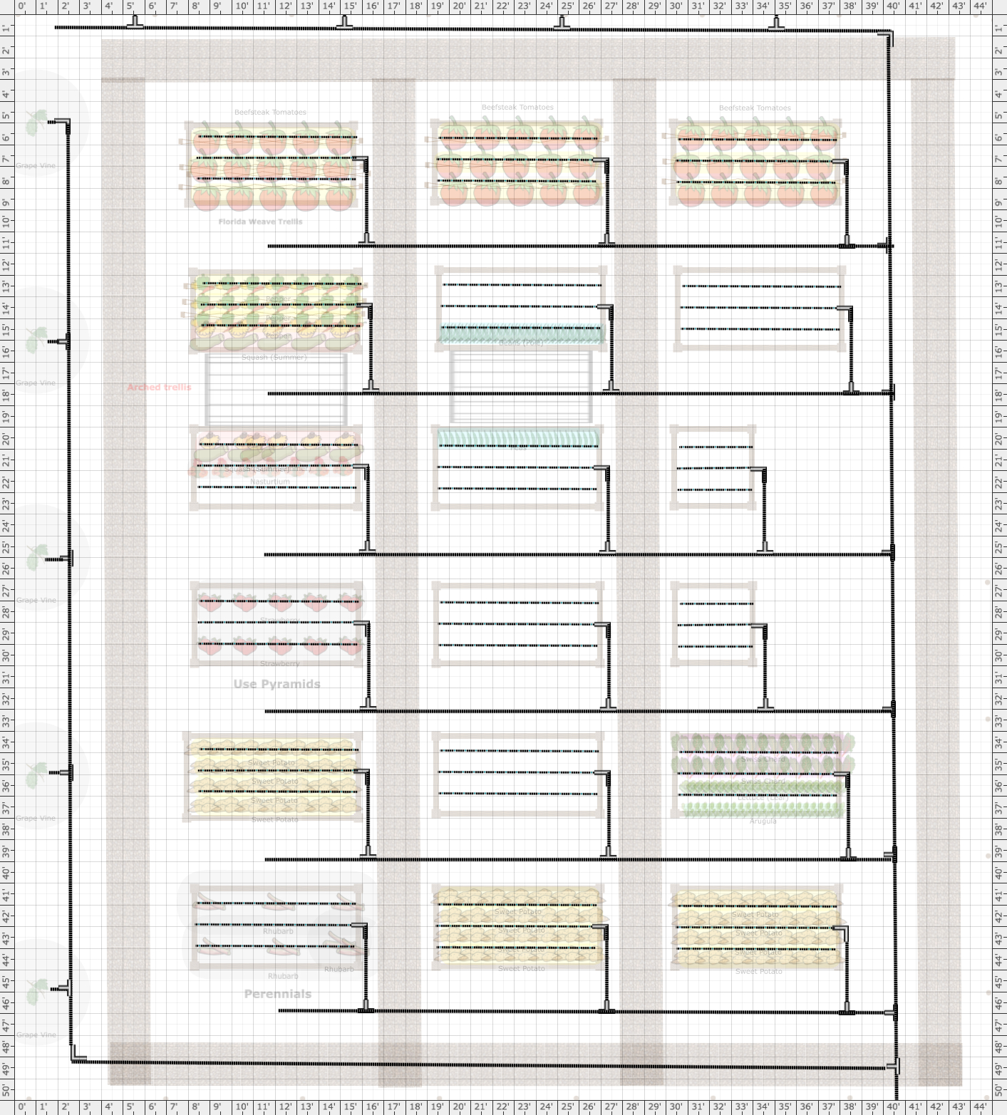Garden Plan - 2024: FFF Mill Creek GardenGarden