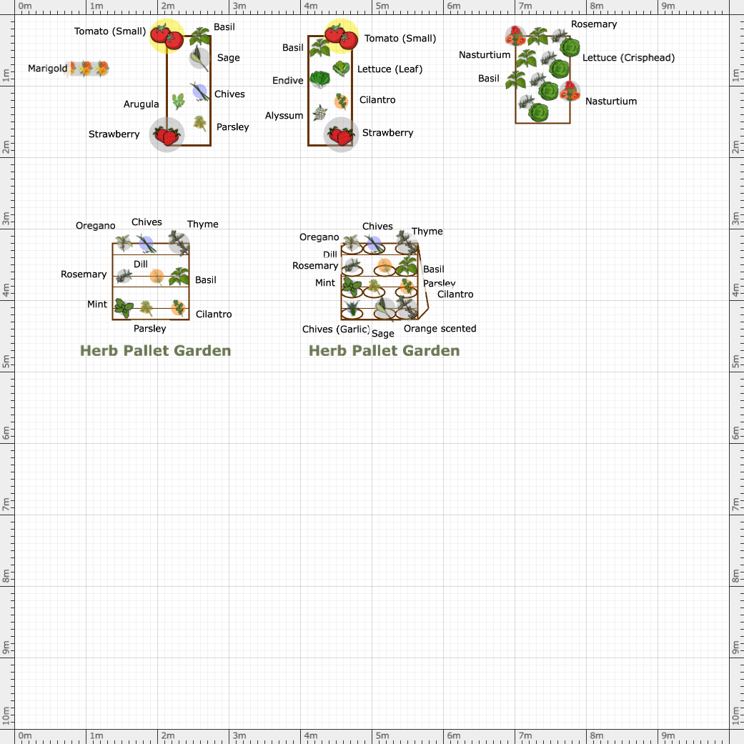 Garden Plan 2023 Vertical