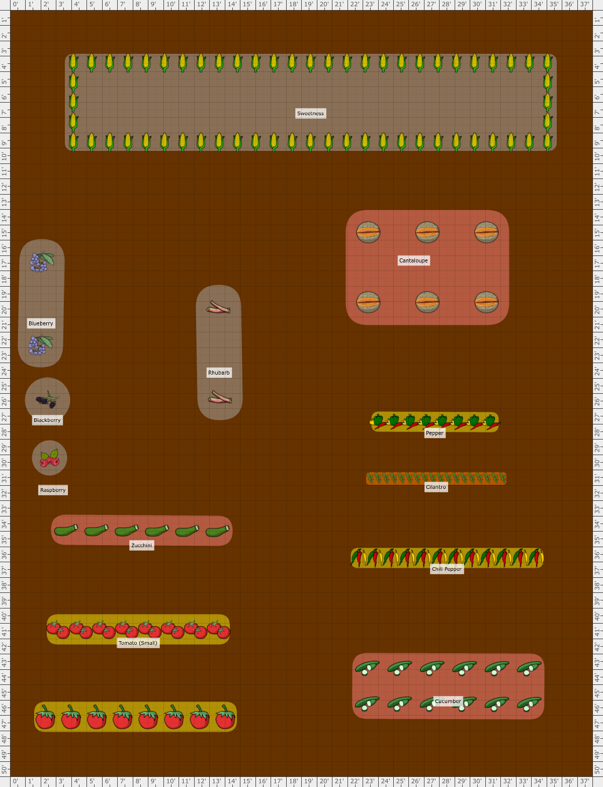 Garden Plan - 2024: Danyelle's Garden