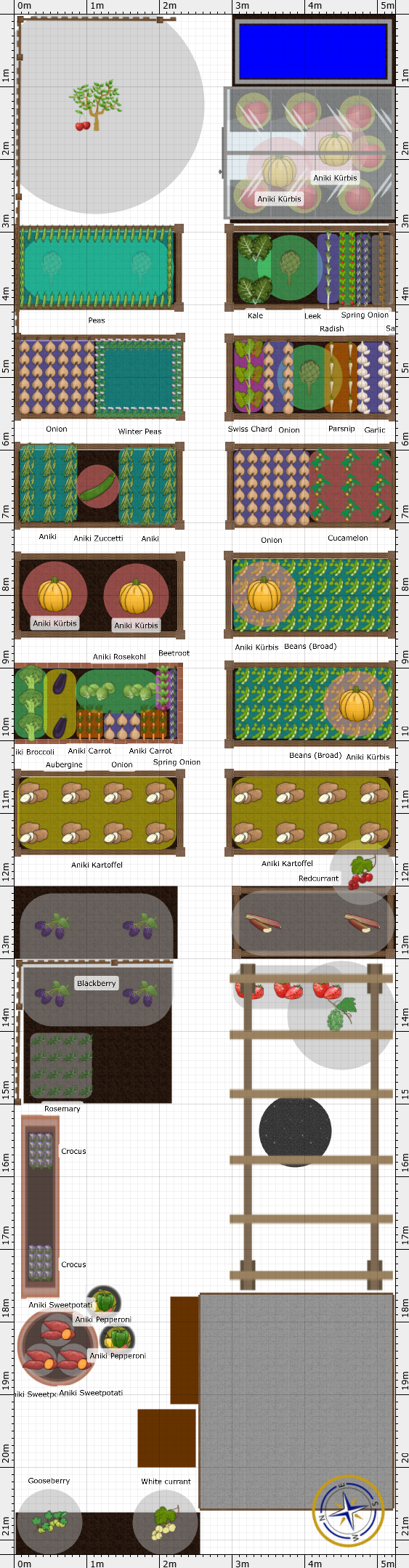 Garden Plan - 2025: Aniki_Garden, 2025