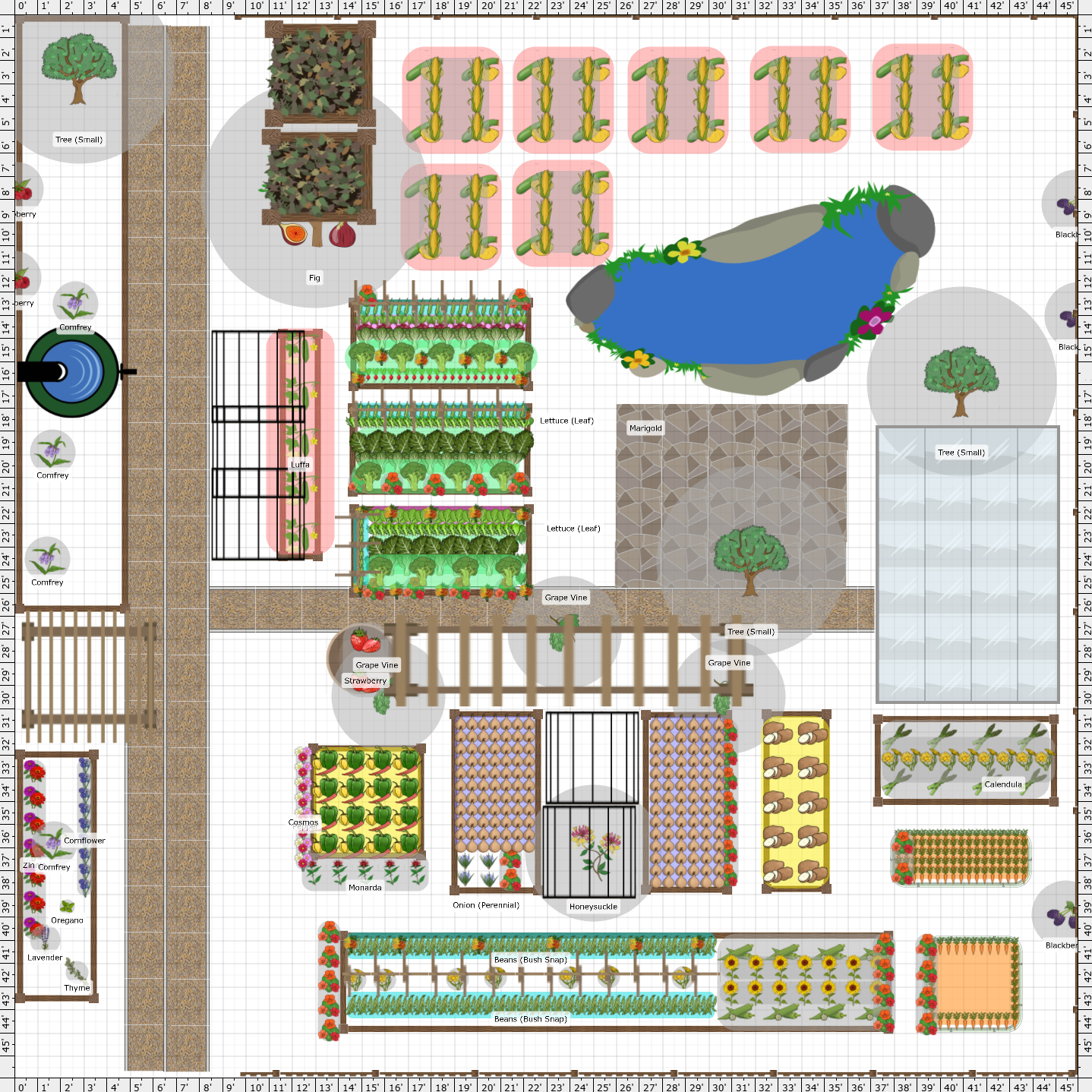 Garden Plan - 2025: Sarah's 2025 Garden