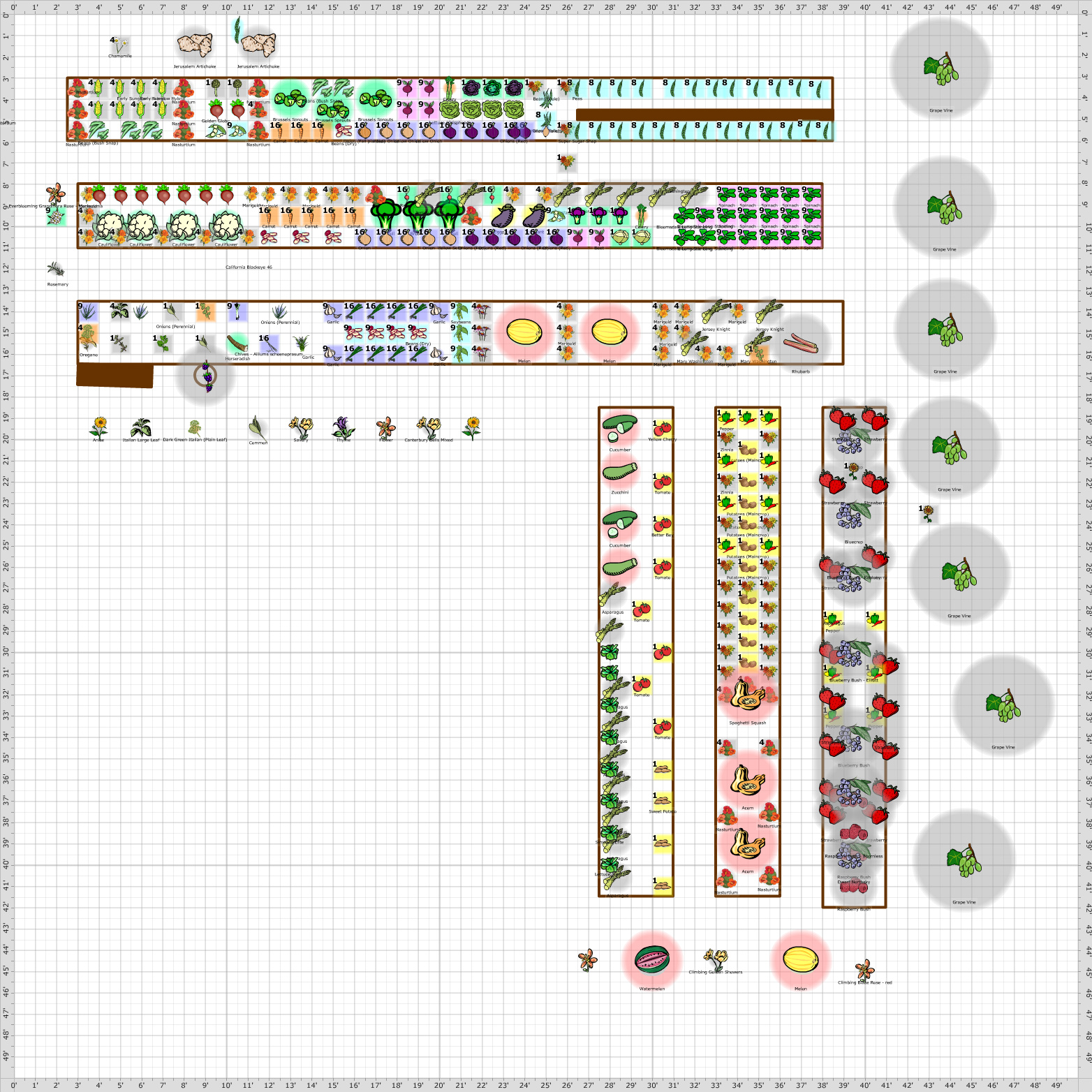 Garden Plan - 2012: Vegetable Garden