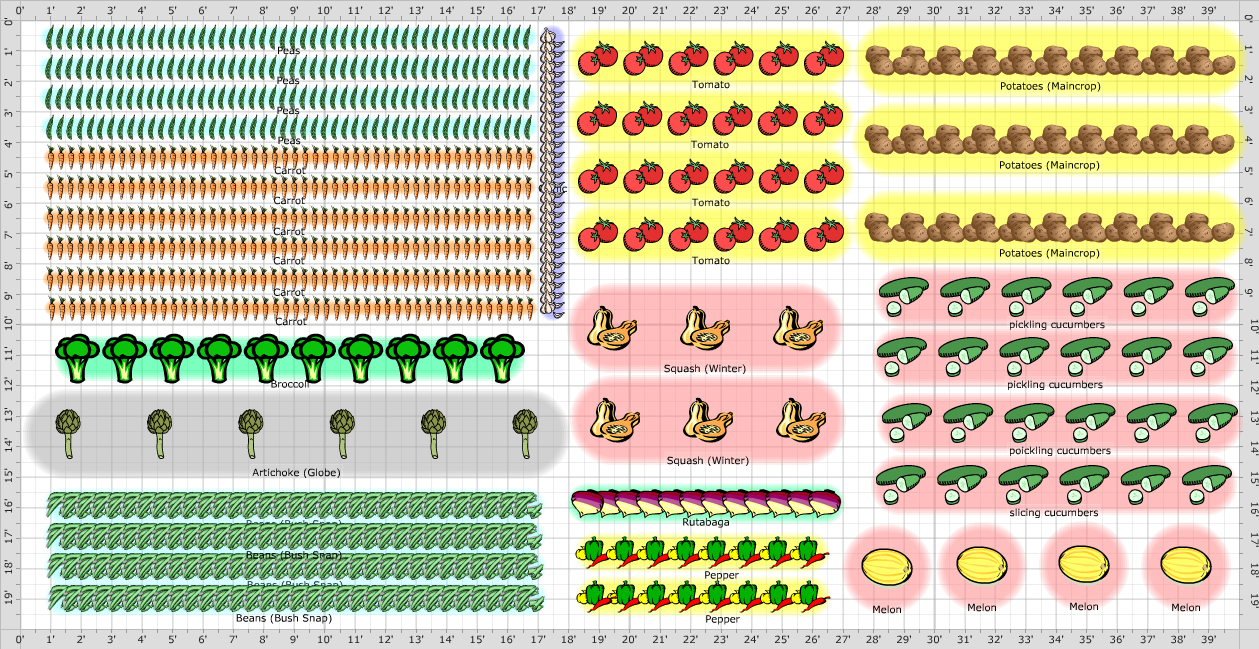 Garden Plan - 2012: Vegetable