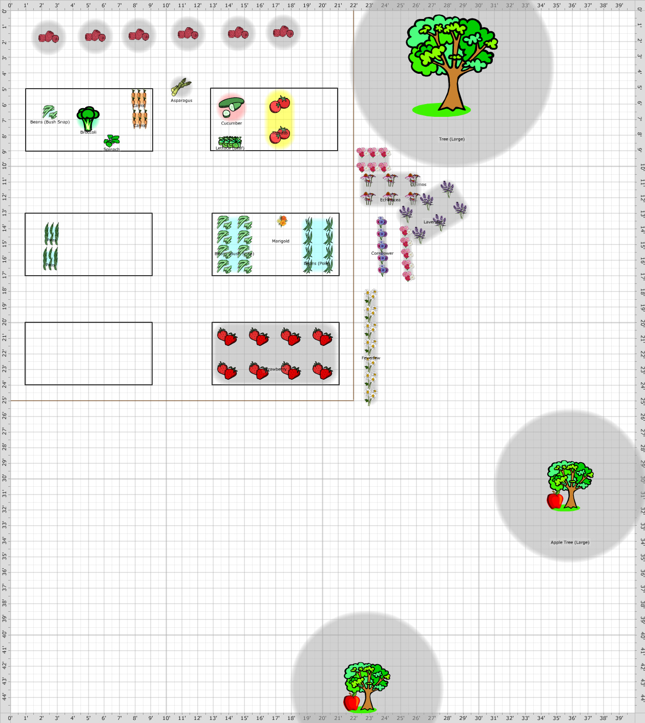 Garden Plan - 2012: raised beds