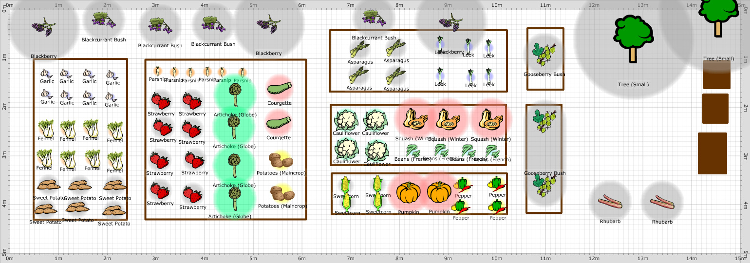 Garden Plan - 2013: Neil and Inge's patch