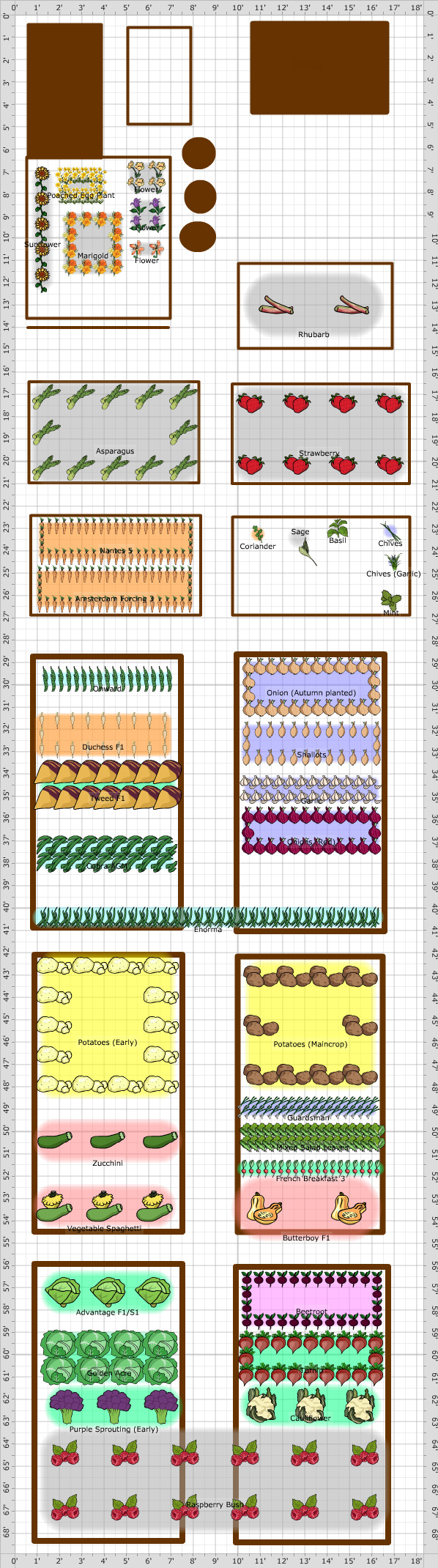 Garden Plan - 2013: Sara's Allotment