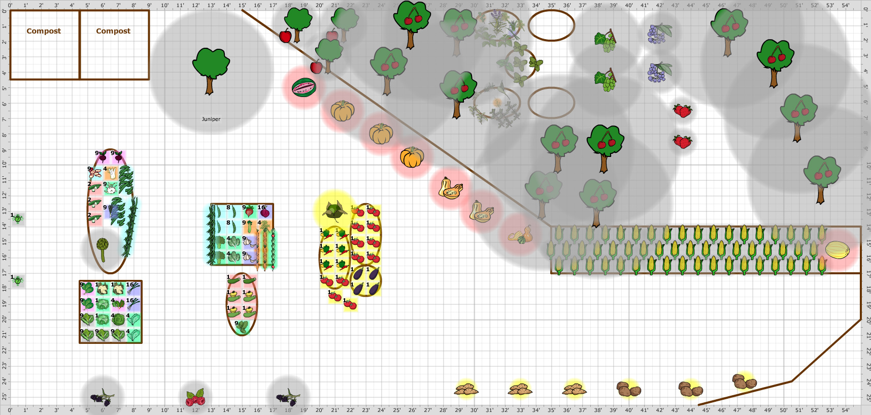Garden Plan - 2013: Vegetable Garden