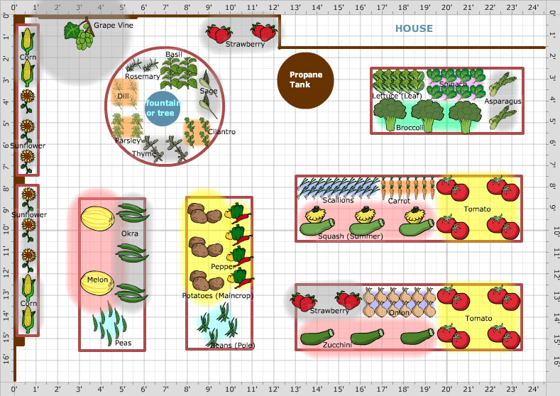 Garden Plan - Vegetable Garden