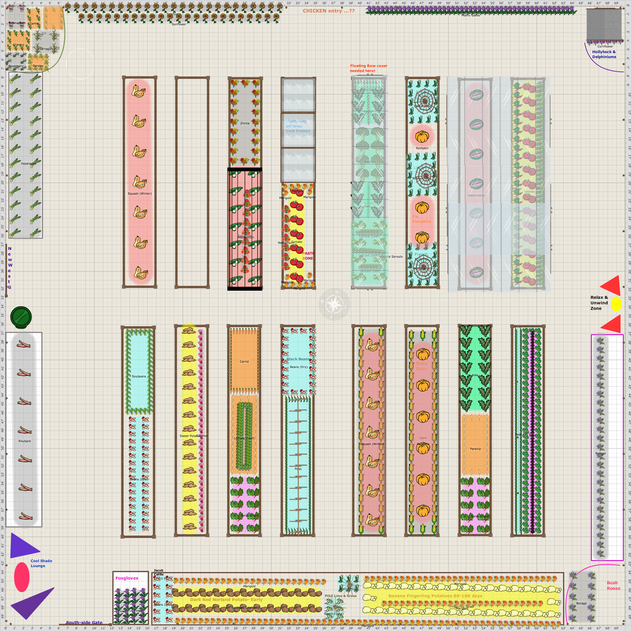 Garden Plan - 2013: Vegetable Garden
