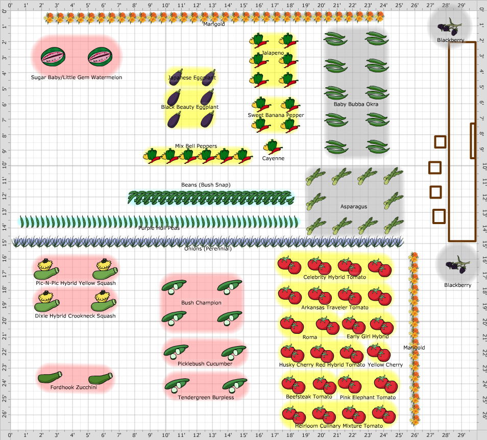 Garden Plan - 2013: Vegetable Garden