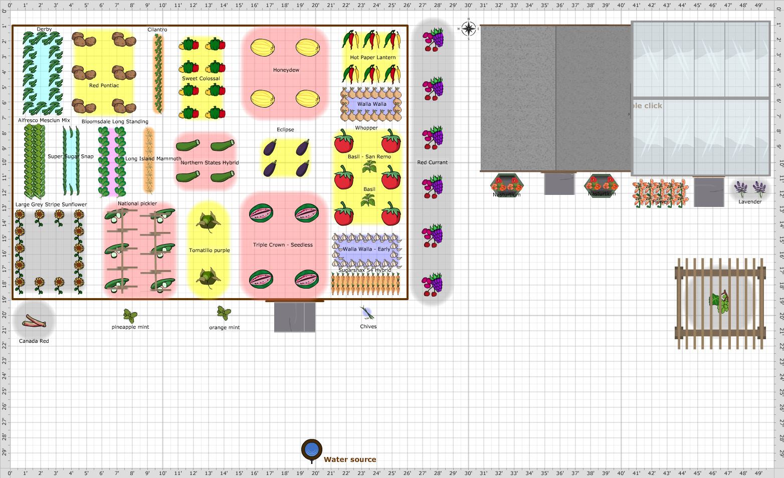Garden Plan - 2016: garden