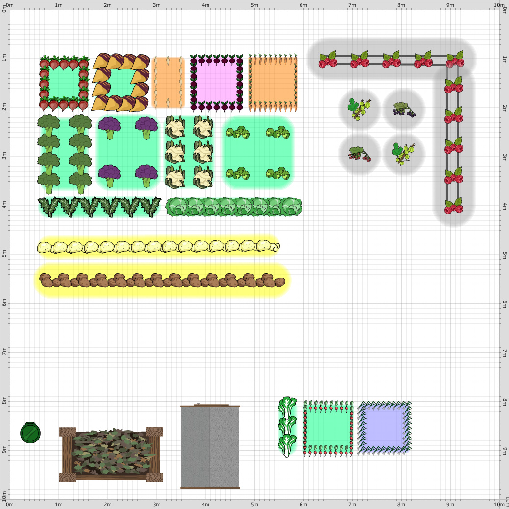 Garden Plan - 2014: Plot 2