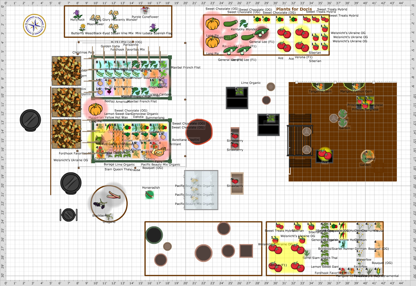 Garden Plan - 2014: Side Yard