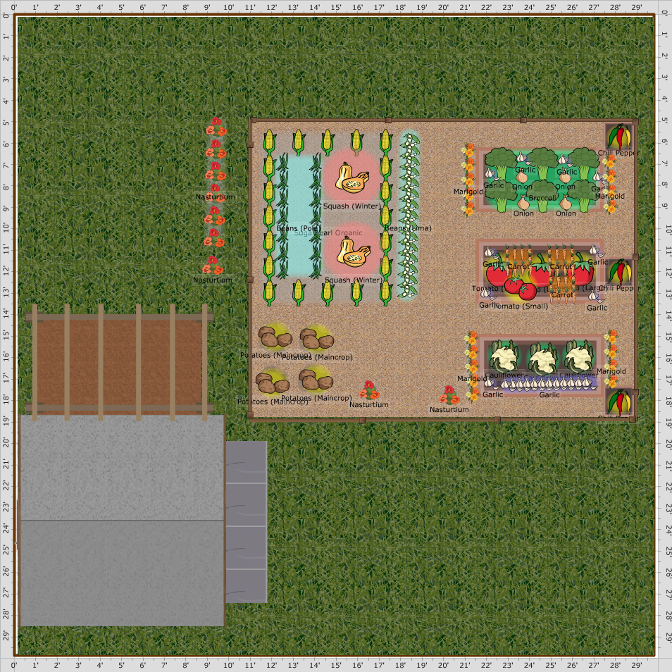 Garden Plan - 2014: Garden
