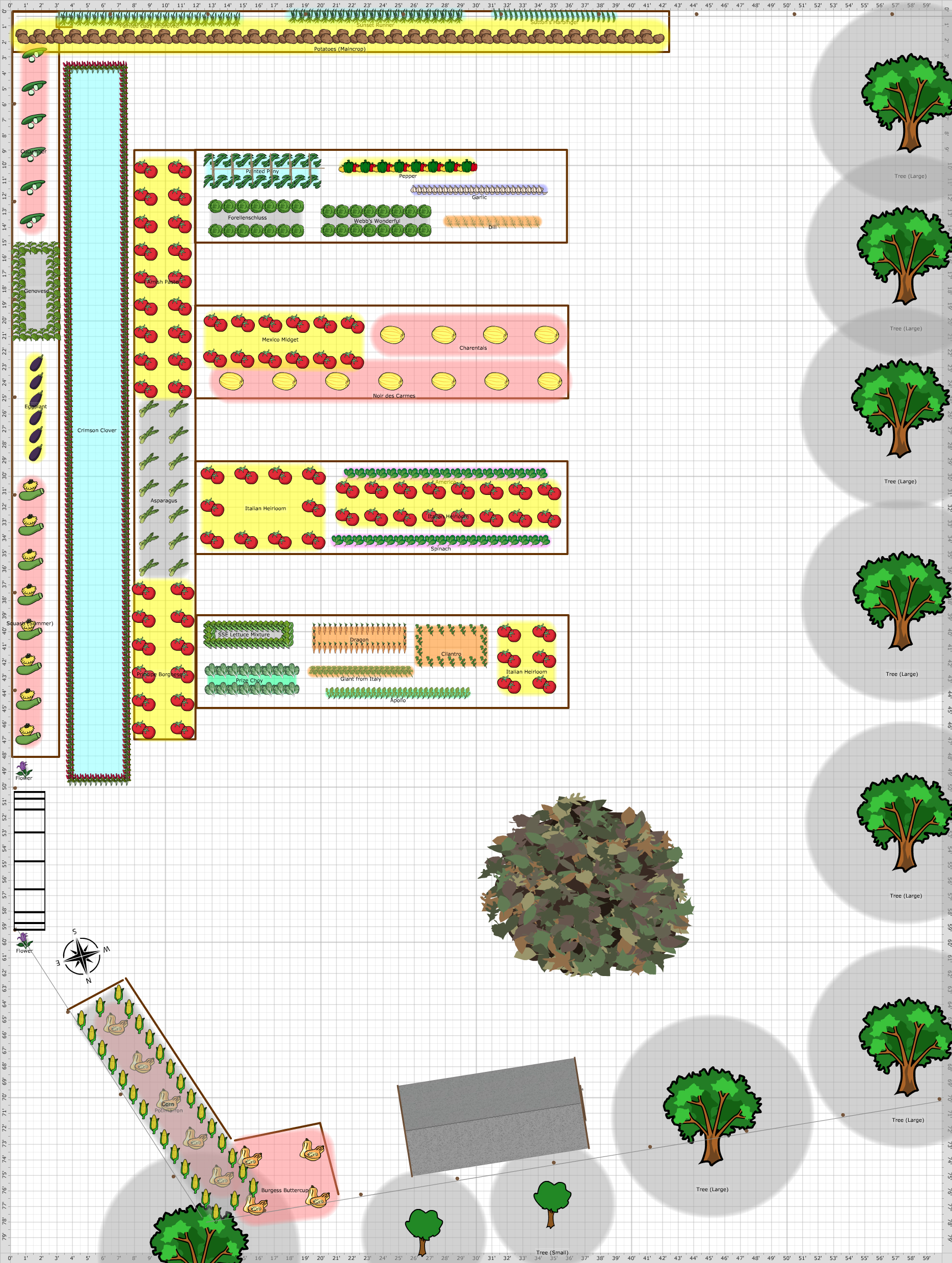 Garden Plan - 2014: Jeff