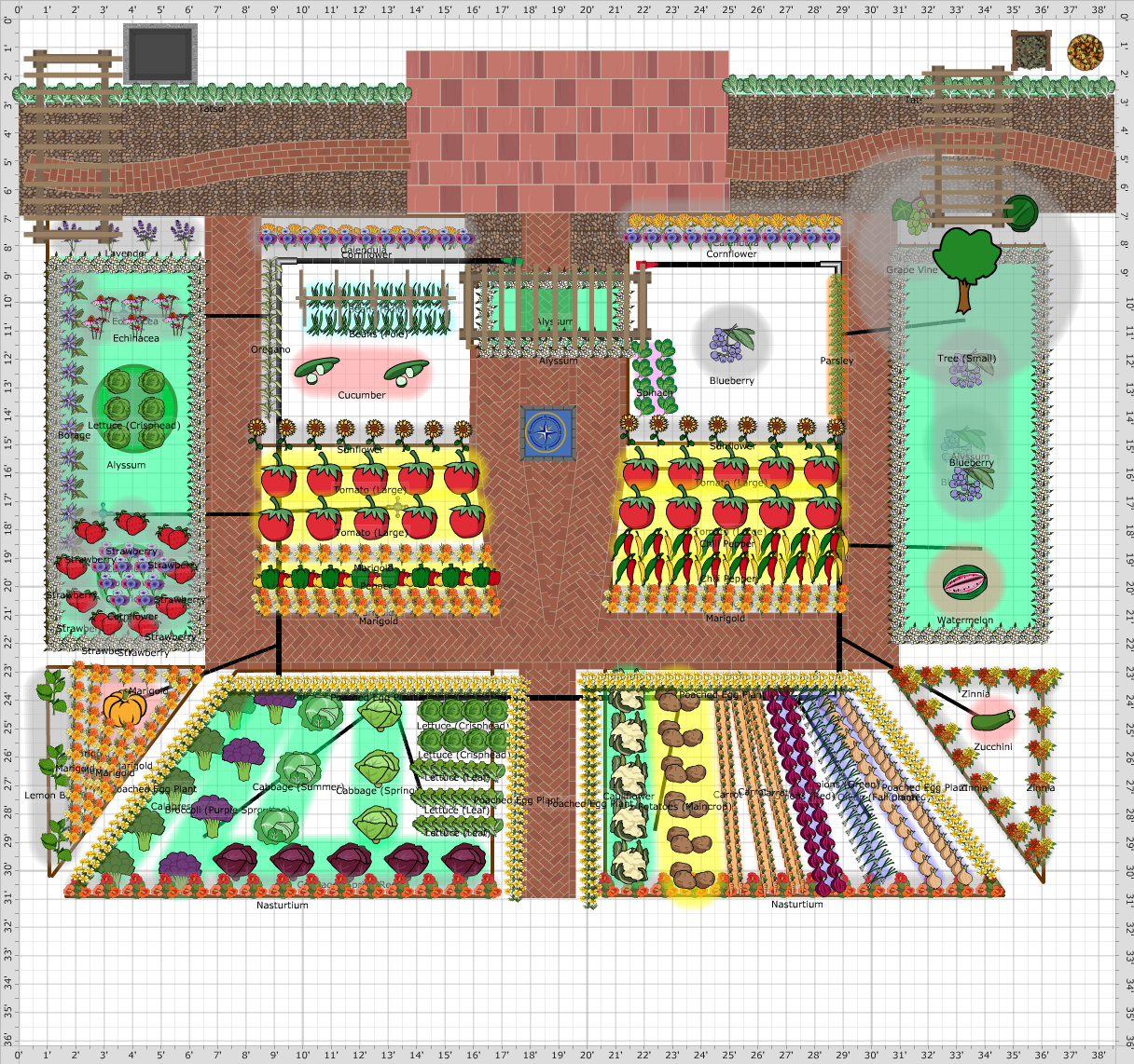 Garden Plan - 2014: Jen Veggie
