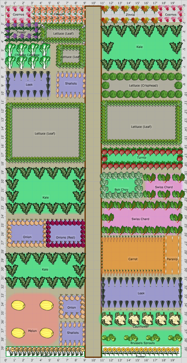 Garden Plan - 2014: Main Garden