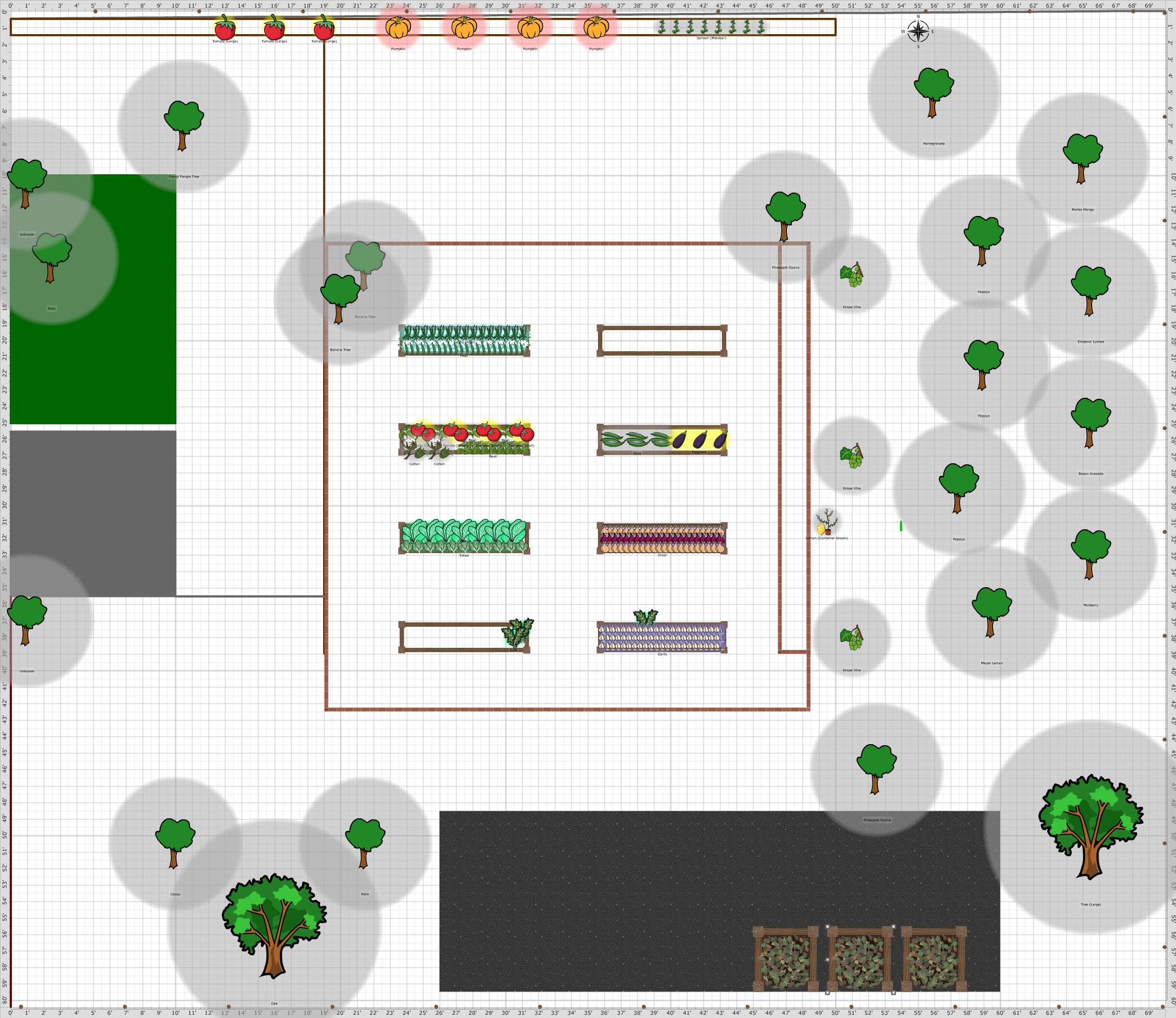 Garden Plan - February