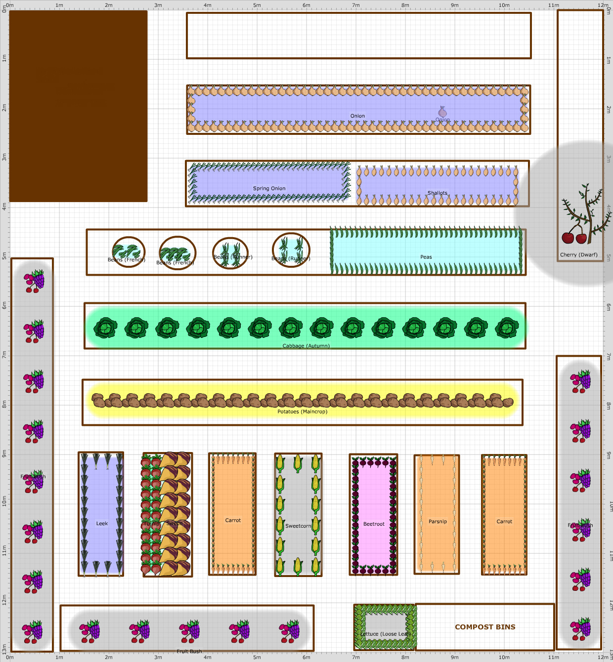 Garden Plan - 2014: plot 64
