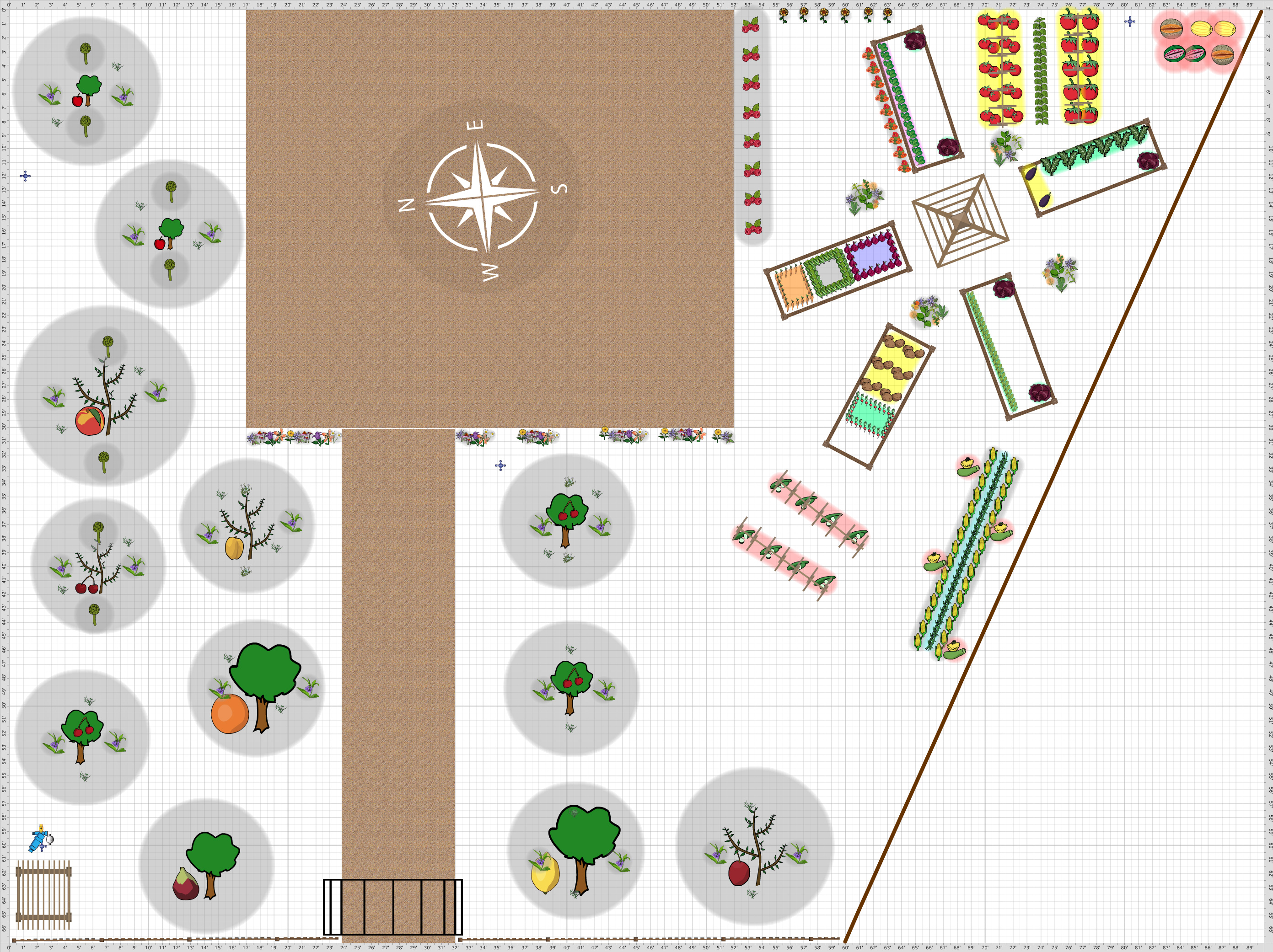 Garden Plan 2014 Plan 2