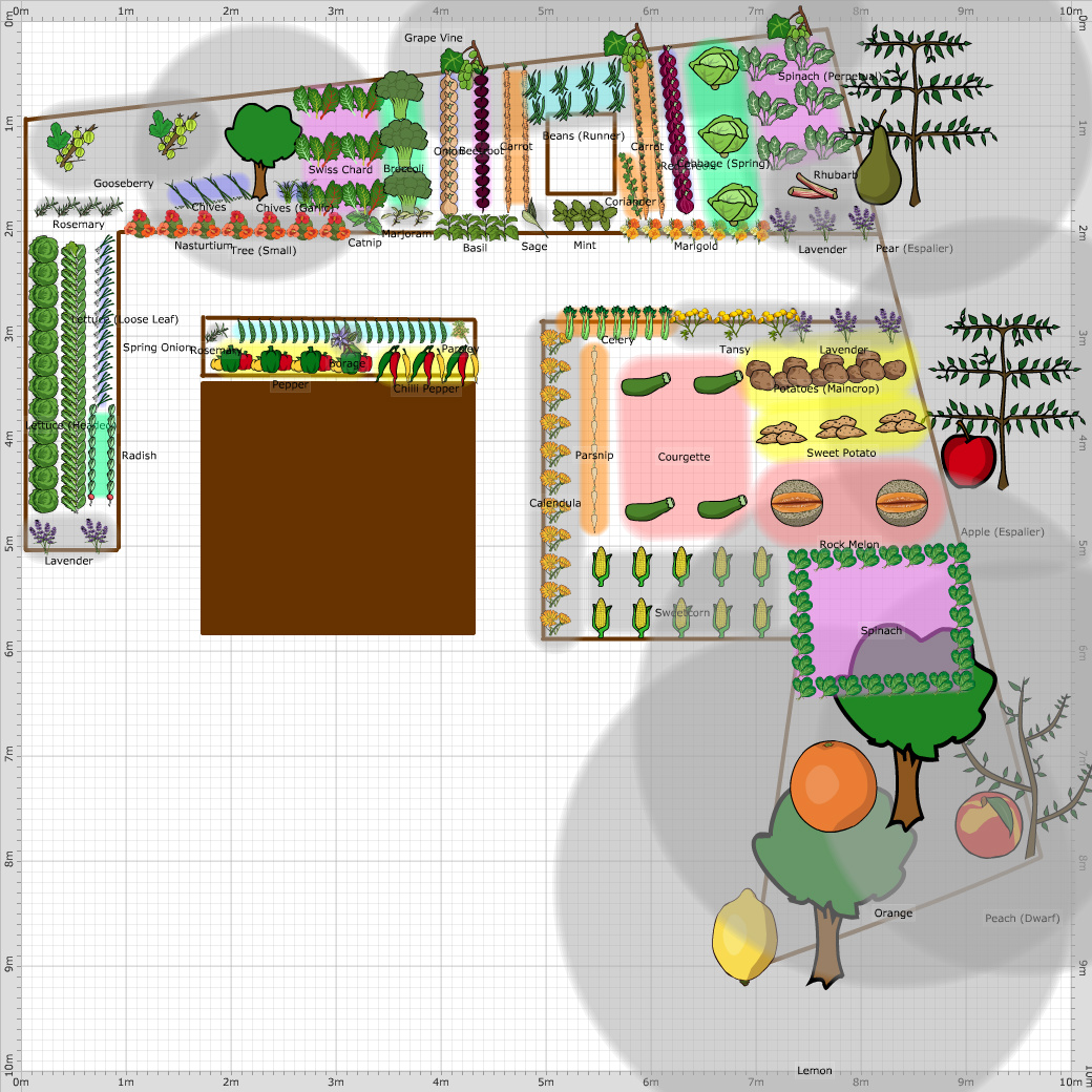 Garden Plan - 2014: Boskruin, Johannesburg