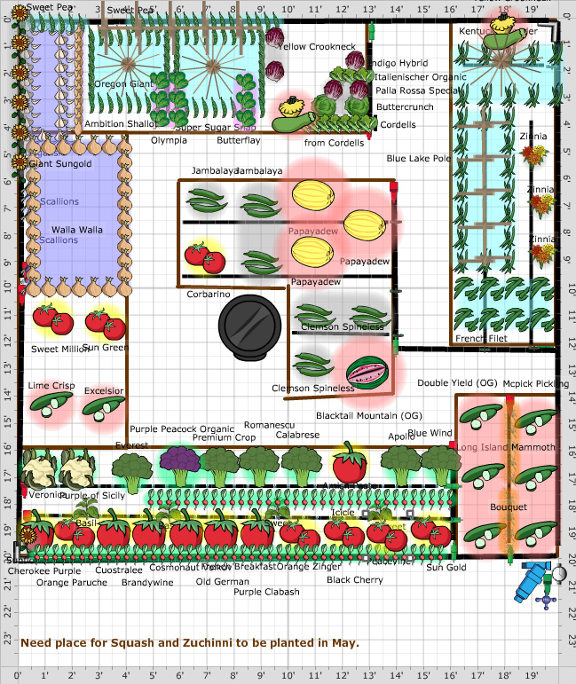 Garden Plan - Spring