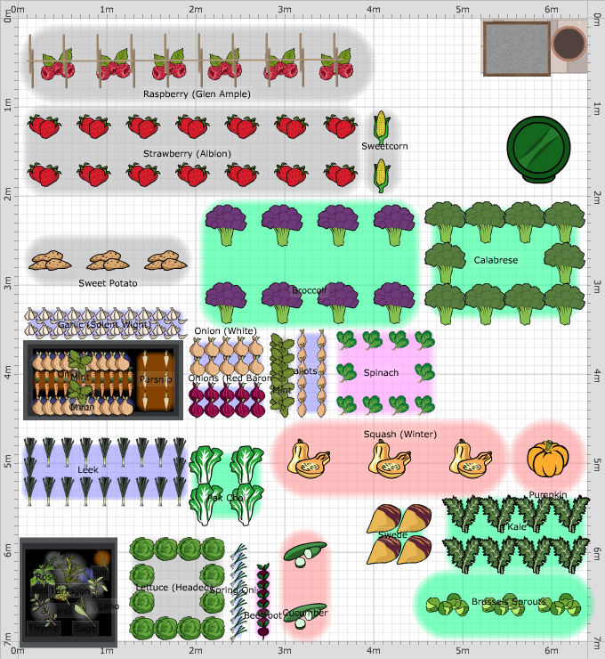Garden Plan - 2015: Plot 21a
