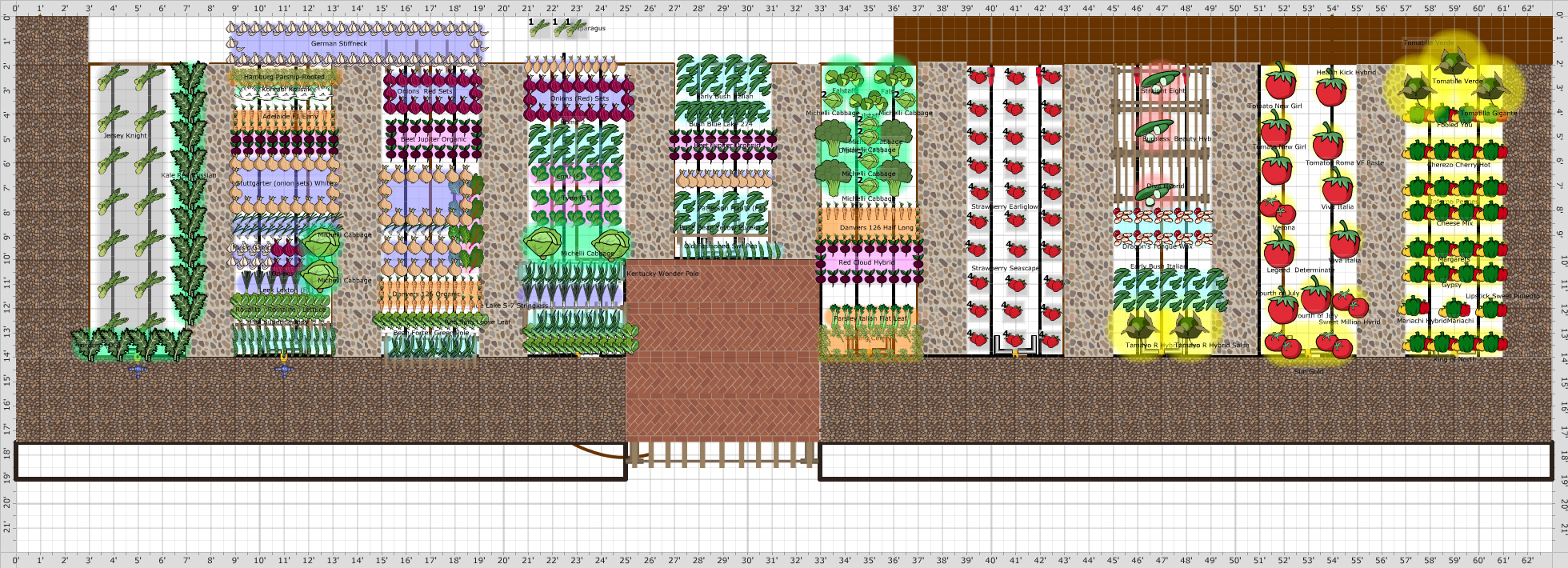 Garden Plan - 2015: Wolf Creek Spring Garden