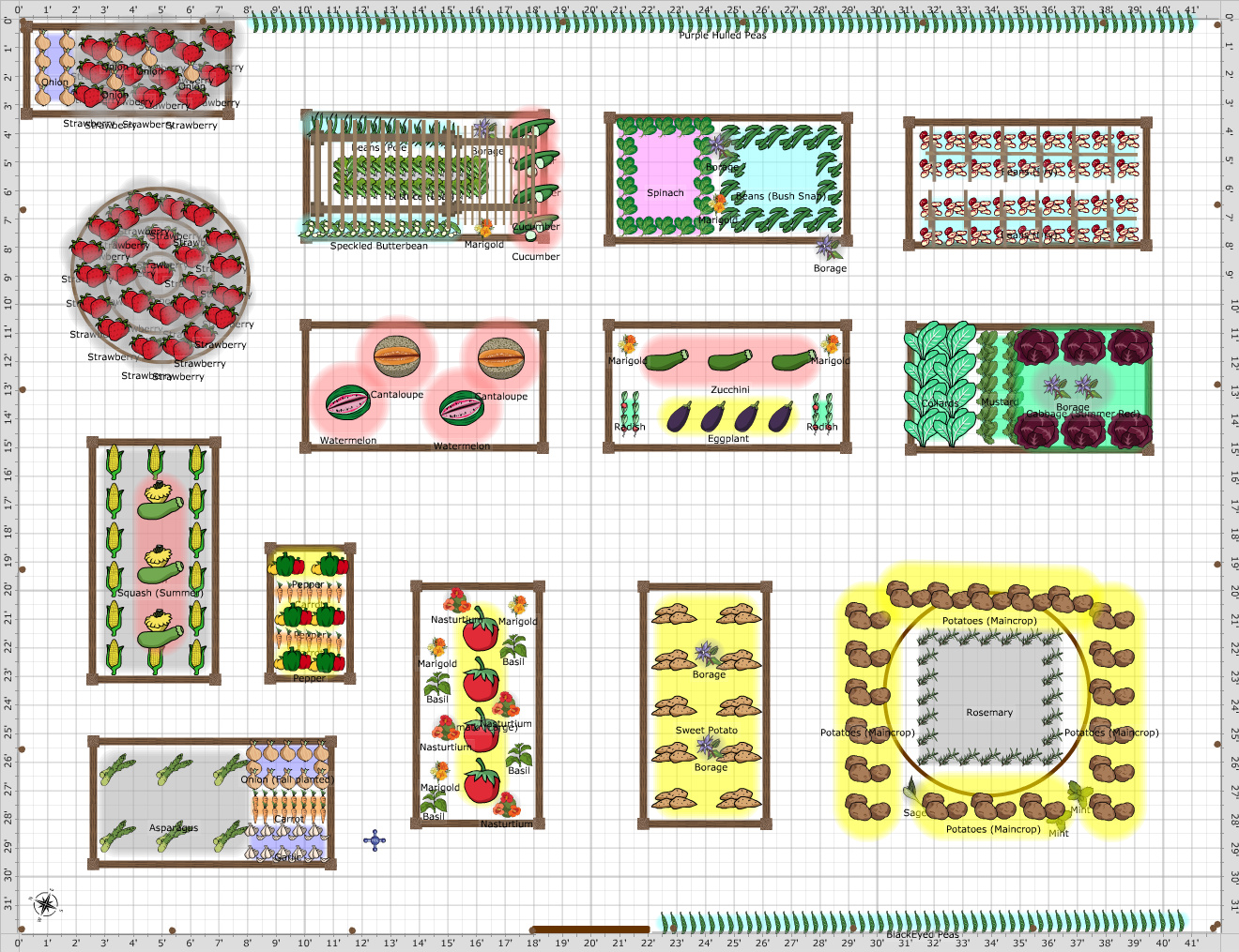 Garden Plan - 2015: Spring - Deerfield Abbey