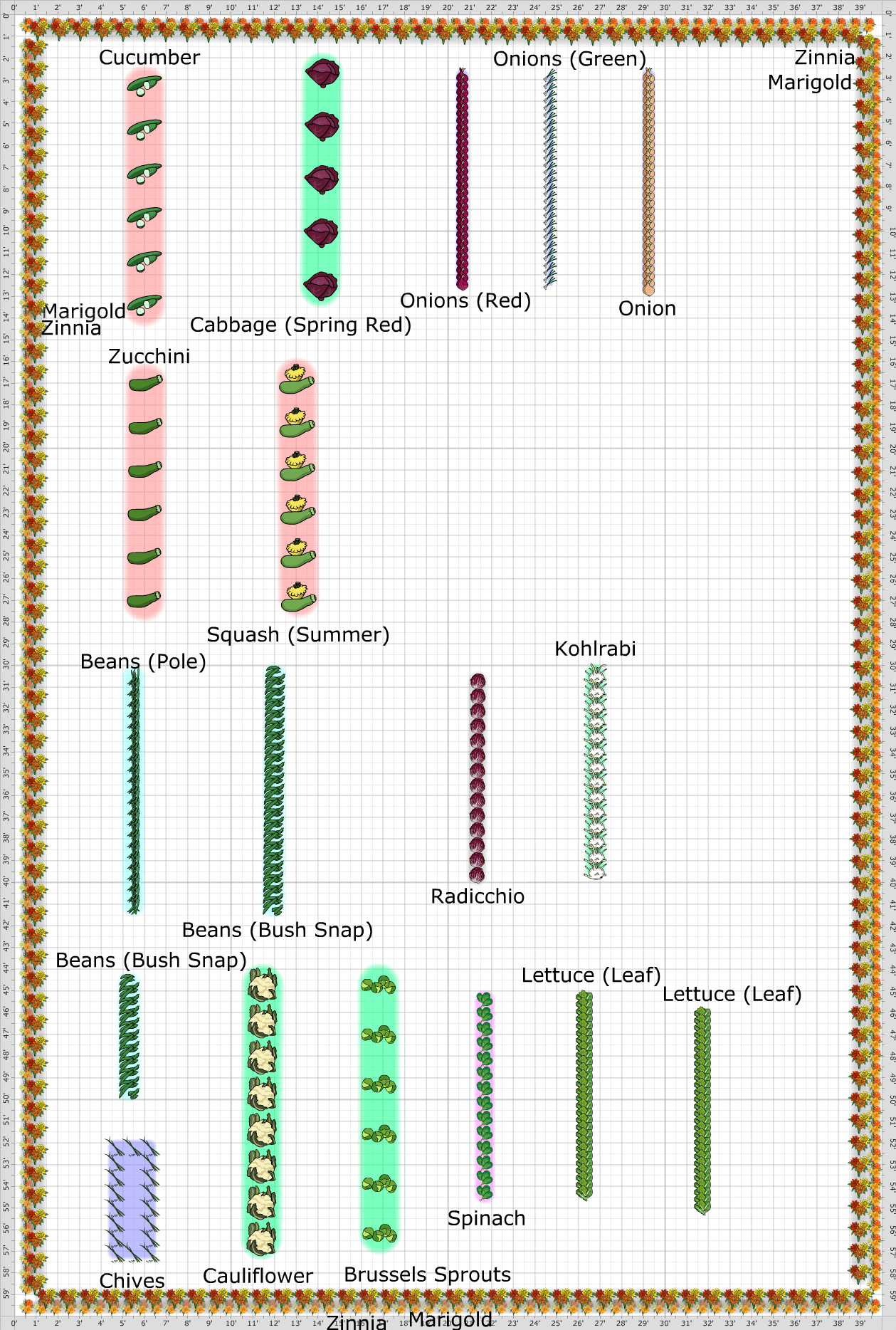 Garden Plan - front garden left